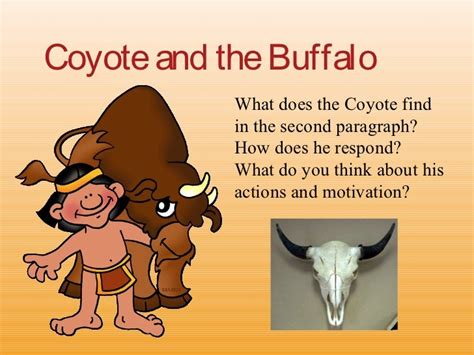  ¿Conocerás la magia ancestral del cuento de The Coyote and the Buffalo?'